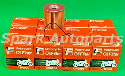 Case of 12 Engine Oil Filter Fram CH6000 For SUZUKI	GR650 GS1000 GS1100 GS250 