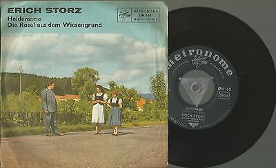 =X1 Vinyl 7" Single 45, Erich Storz / Heidemarie / Die Rosel aus dem Wiesengrund