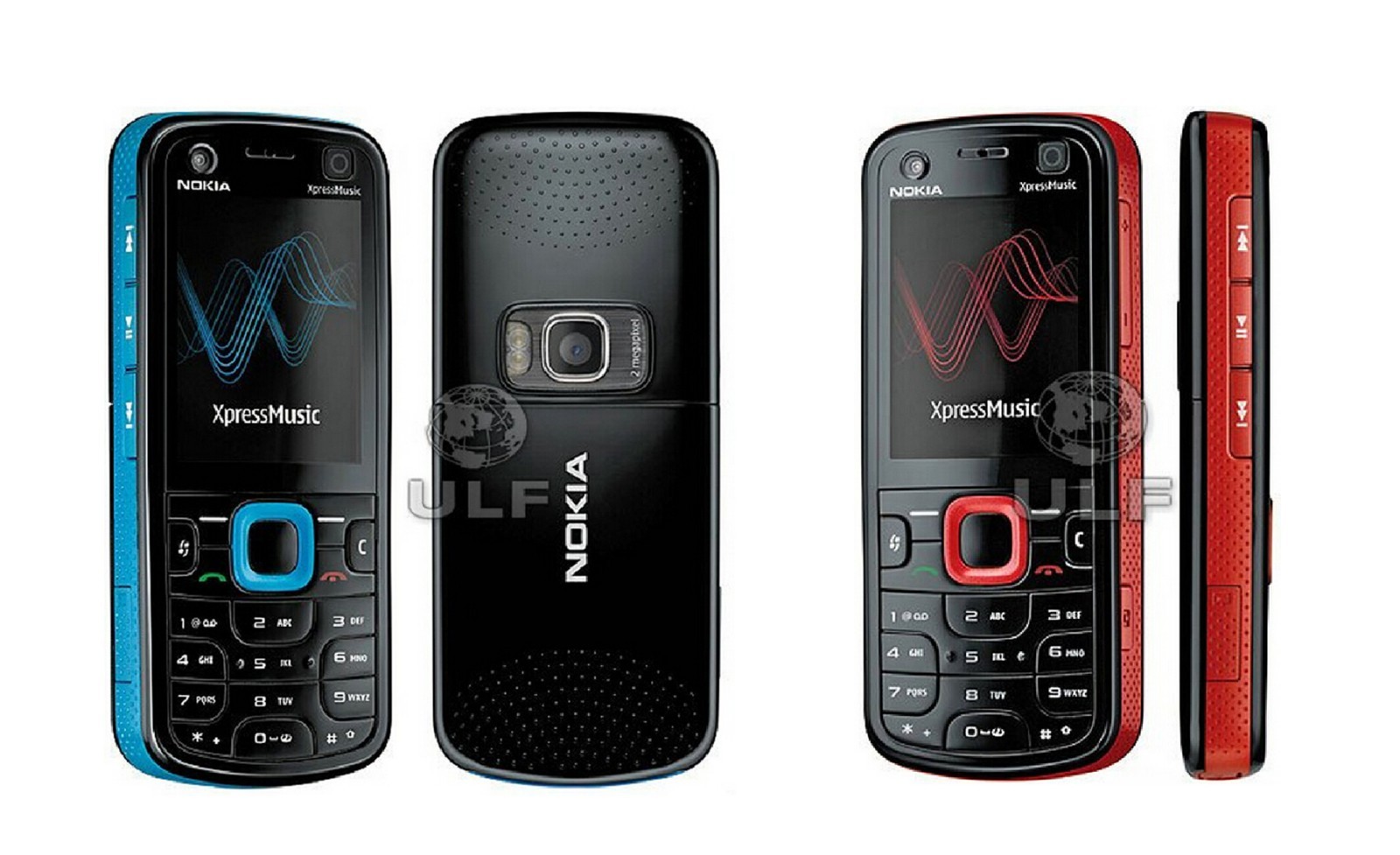 Original Nokia 5320 Unlocked Cellphone XpressMusic 3G 2MP Camera Mobile ...