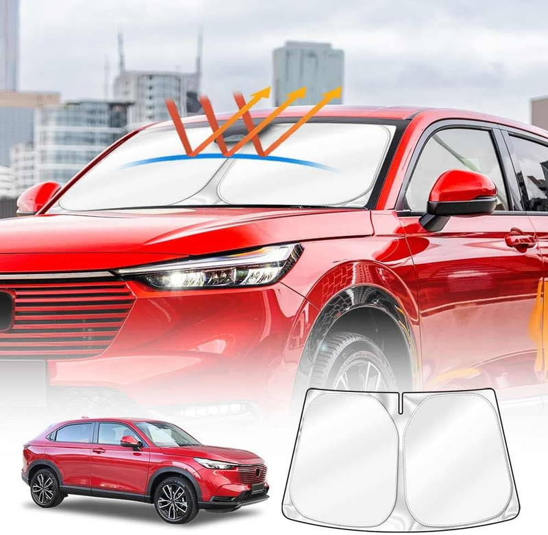 Windscreen Sun Shade for Honda HR-V HRV 2022-Onwards Blocks UV Rays Foldable Cus