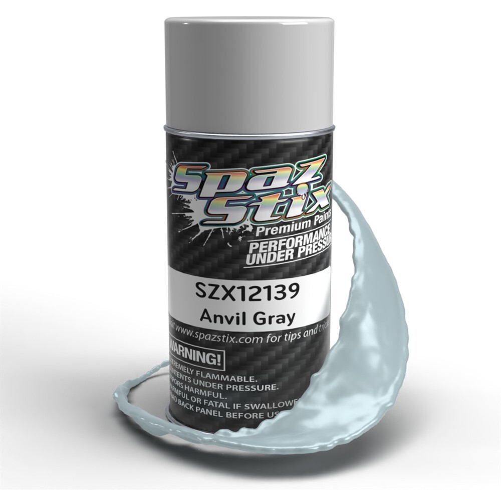 Spaz Stix Anvil Gray Aerosol Paint (3.5oz) - SZX12139 | eBay
