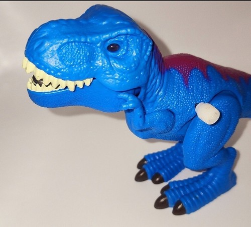 Red Box Toy Factory Blue Wind-up Toy T-Rex Walking Dinosaur