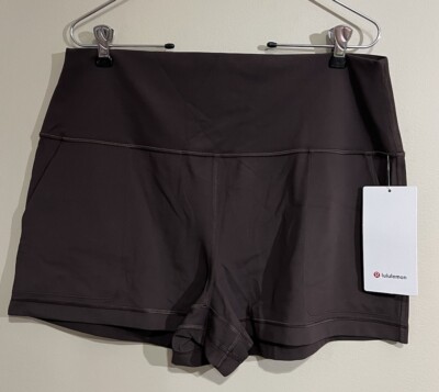 NWT Lululemon Size 12 Align Classic Fit HR Short 3  ESPR Brown $74