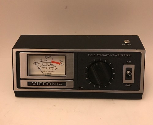 Vintage Micronta Field Strength And SWR Tester No. 21-525B NOS