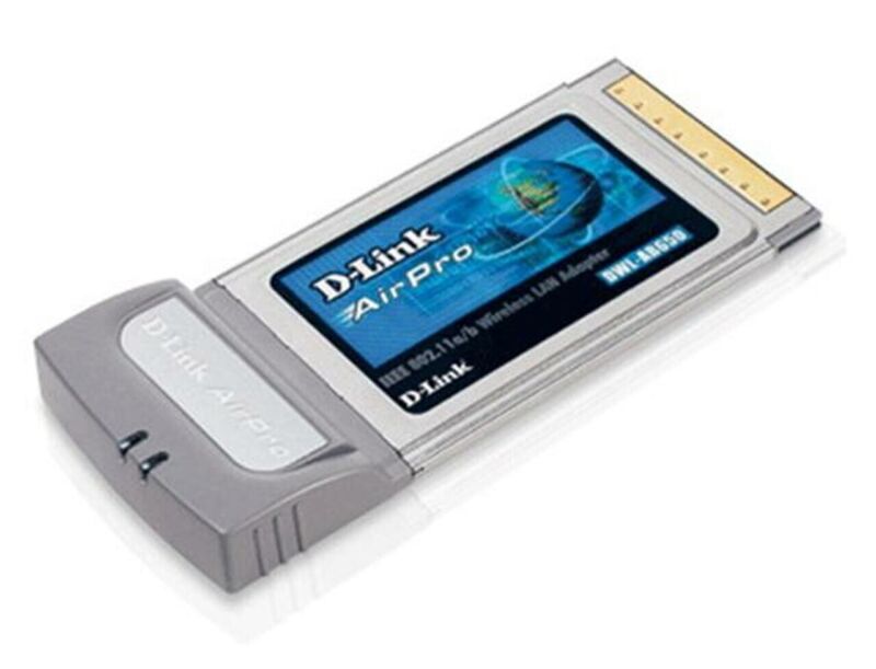D-Link Air DWL-650 Wireless PC Card Adapter IEEE 802.11b