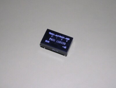 PICO Electronics 12B15D DC to DC Converter : 12V to Dual 15V Outputs, NOS 