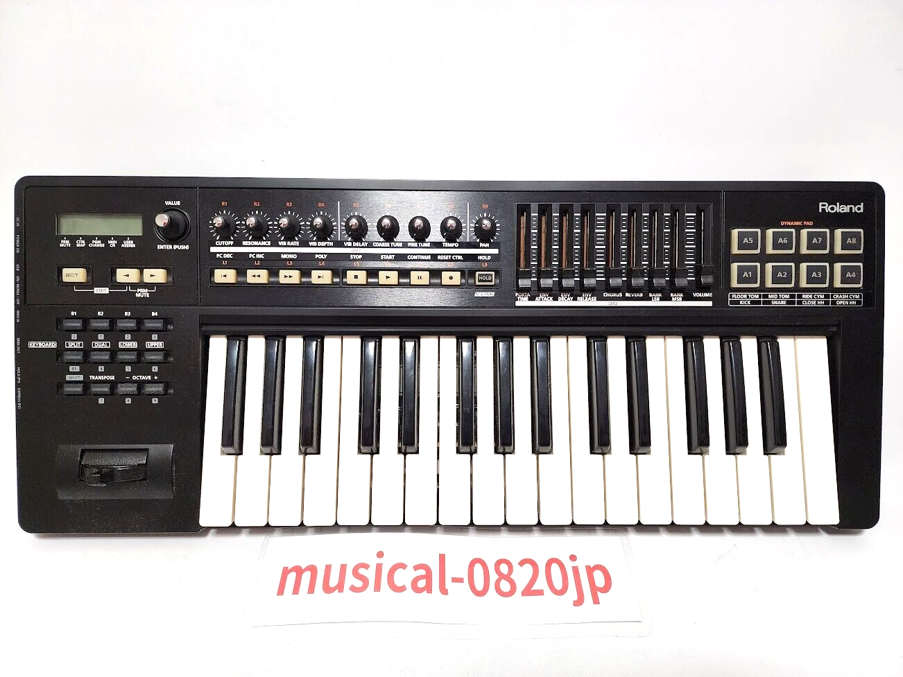 Roland A-300 Pro Midi Keyboard Controller Synthesizer Black Roland A-300 Pro Midi Keyboard Controller Synthesizer Black