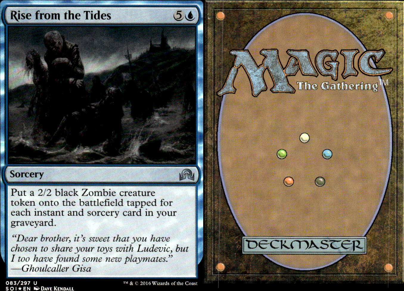 Rise from the Tides 2x FOIL SOI MTG Shadows Over Innistrad Uncommon MINT blue Rise from the Tides 2x FOIL SOI MTG Shadows Over Innistrad Uncommon MINT blue