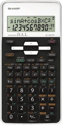 Sharp EL-531XH Scientifc Calculator Black EL531THBWH