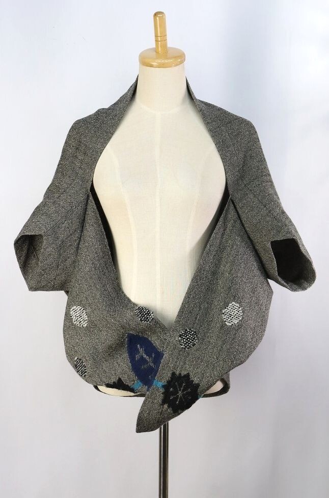 ISSEY MIYAKE me Gray Shrug Jacket 368 8629 | eBay