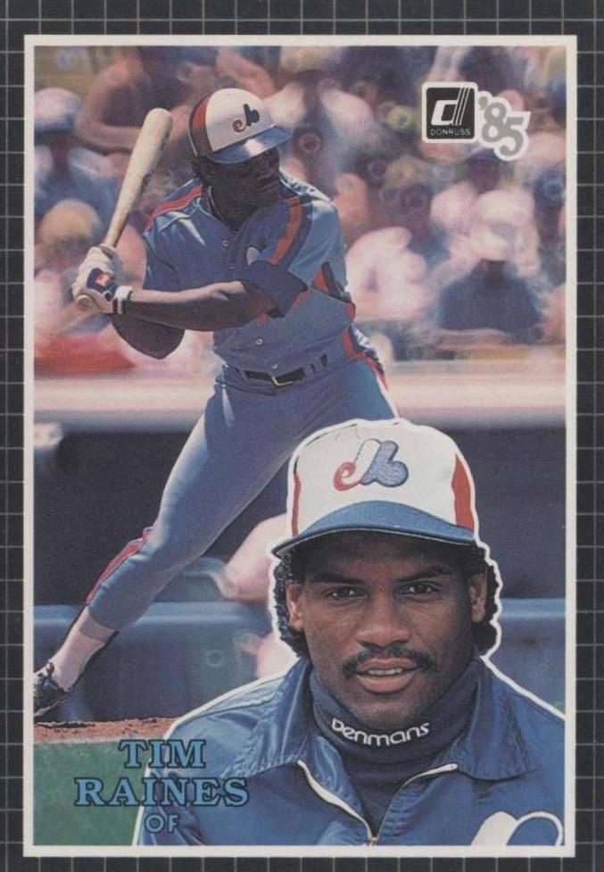 Donruss 1985 - Tim Raines #1