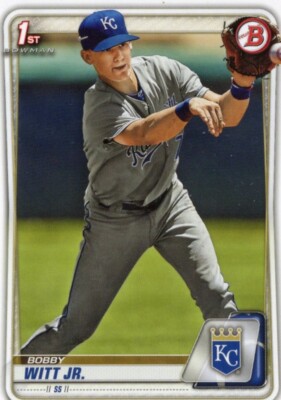 2019 Topps Bowman 1st Bobby Witt Card BP-25- Royals NM/MT