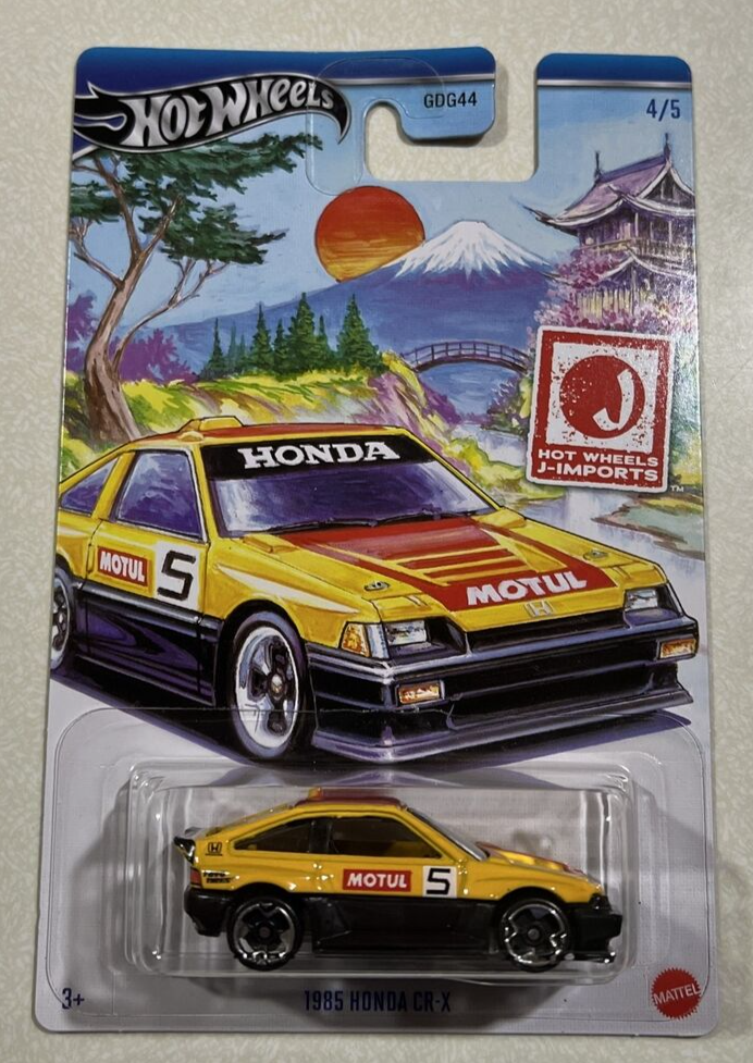 Hot Wheels 1985 HONDA CR-X 2台セット Hot Wheels 1985 HONDA CR-X 2台セット
