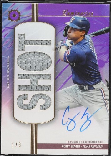 2024 Topps Luminaries - Corey Seager #HRKAR-CS