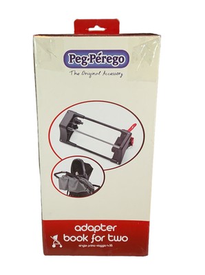 Peg Perego The Original Accessory Adapter Book for Two Single Primo Viaggio 4:35