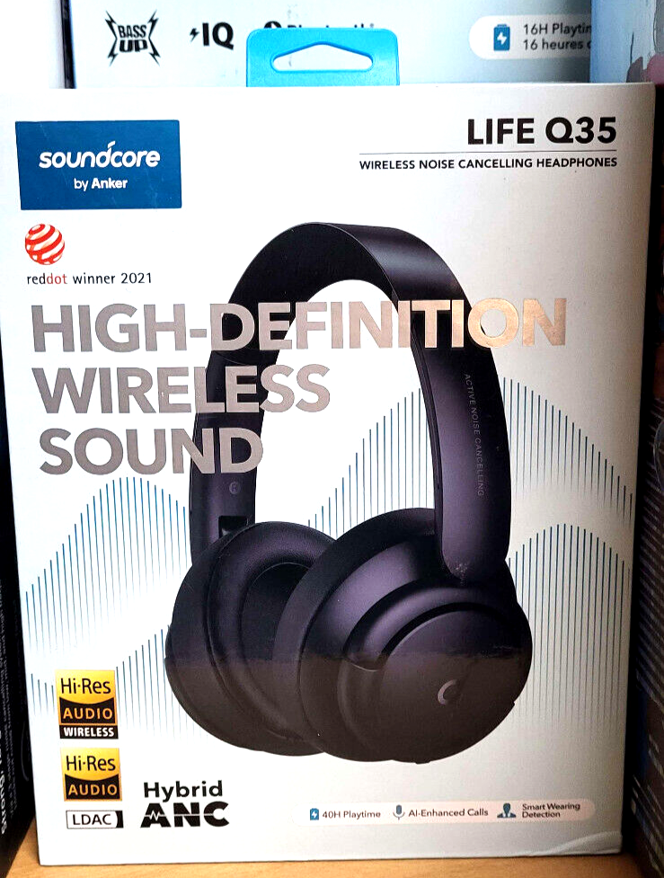 🔥🔥 Soundcore Life Q35 Wireless Over Ear Headphone Noise Cancelling 40H (Black) | eBay 🔥🔥 Soundcore Life Q35 Wireless Over Ear Headphone Noise Cancelling 40H (Black) | eBay