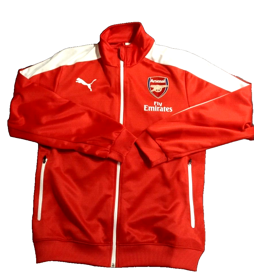 PUMA - Arsenal FC アンセムジャケット Puma FC Arsenal London T7 Anthem Jacket 2014/2015 Rede