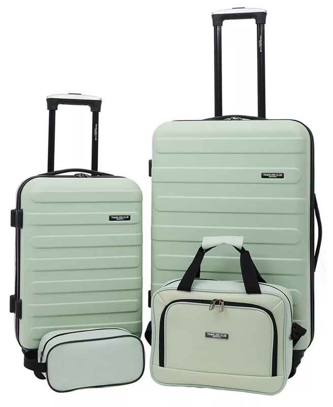 Set Large Spinner, Carryon Tote And Toiletries Bag 8 Colors