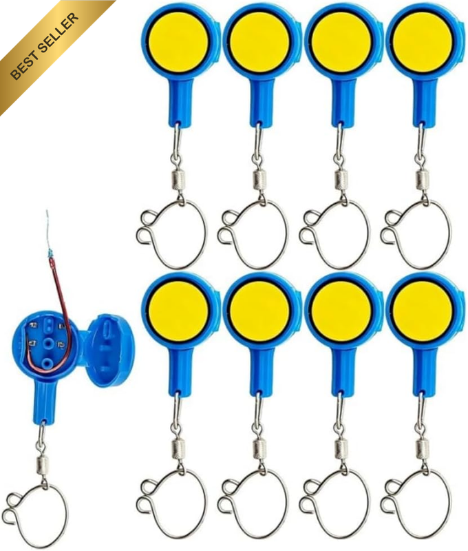 Fishing Knot Tying Tools with Line Cutter, 8 Pcs