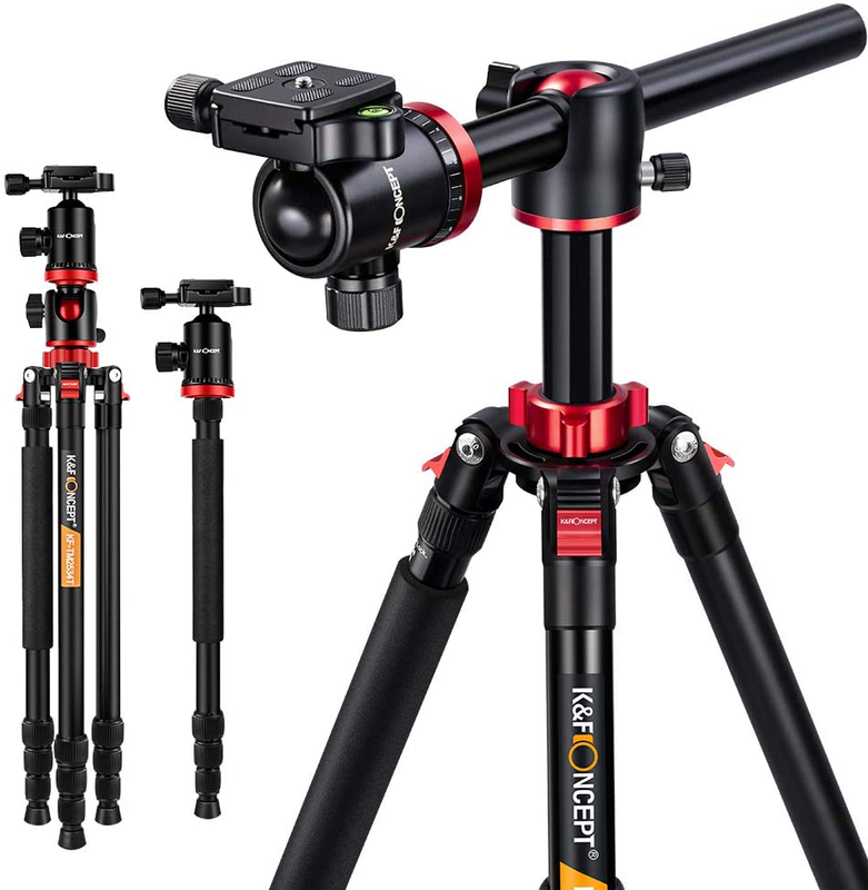 Professional Camera Tripod Stand for DSLR, Video Recording w