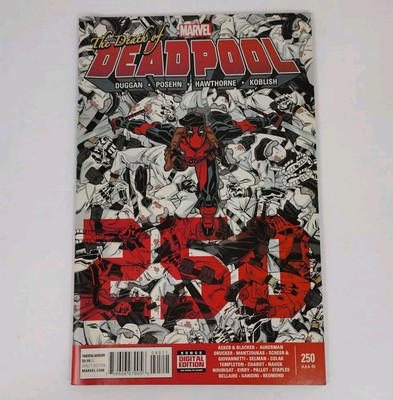 Marvel Comics Deadpool #250 (#45) Death Of Deadpool