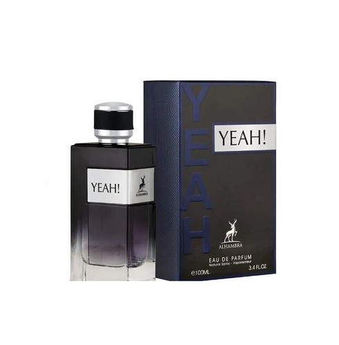 YEAH BY MAISON ALHAMBRA EAU DE PARFUM 100ML 3.4FL.OZ. MEN FRAGRANCE