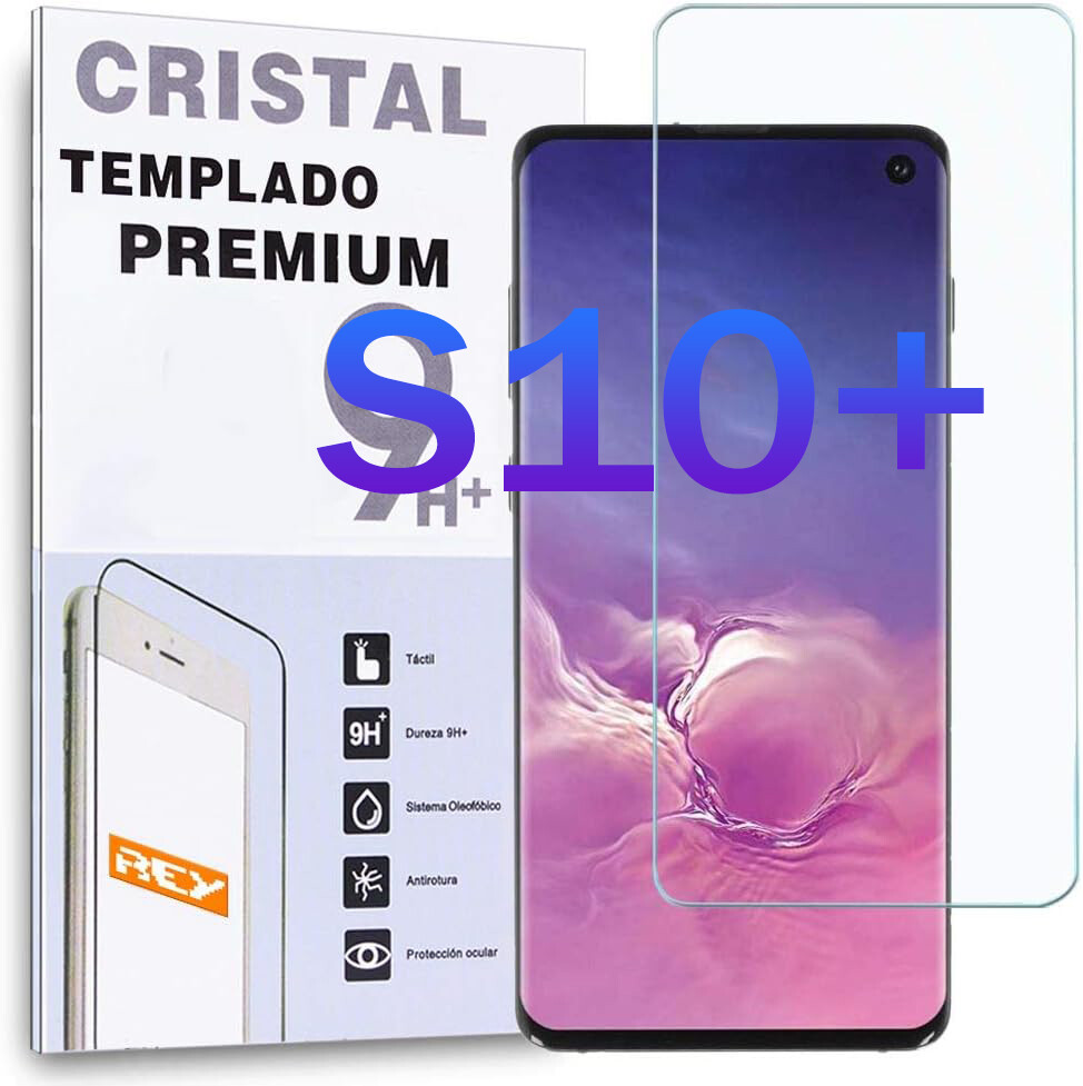 2 unità Samsung S10+ (plus) | 6,4 pollici vetro temperato | HD 9D