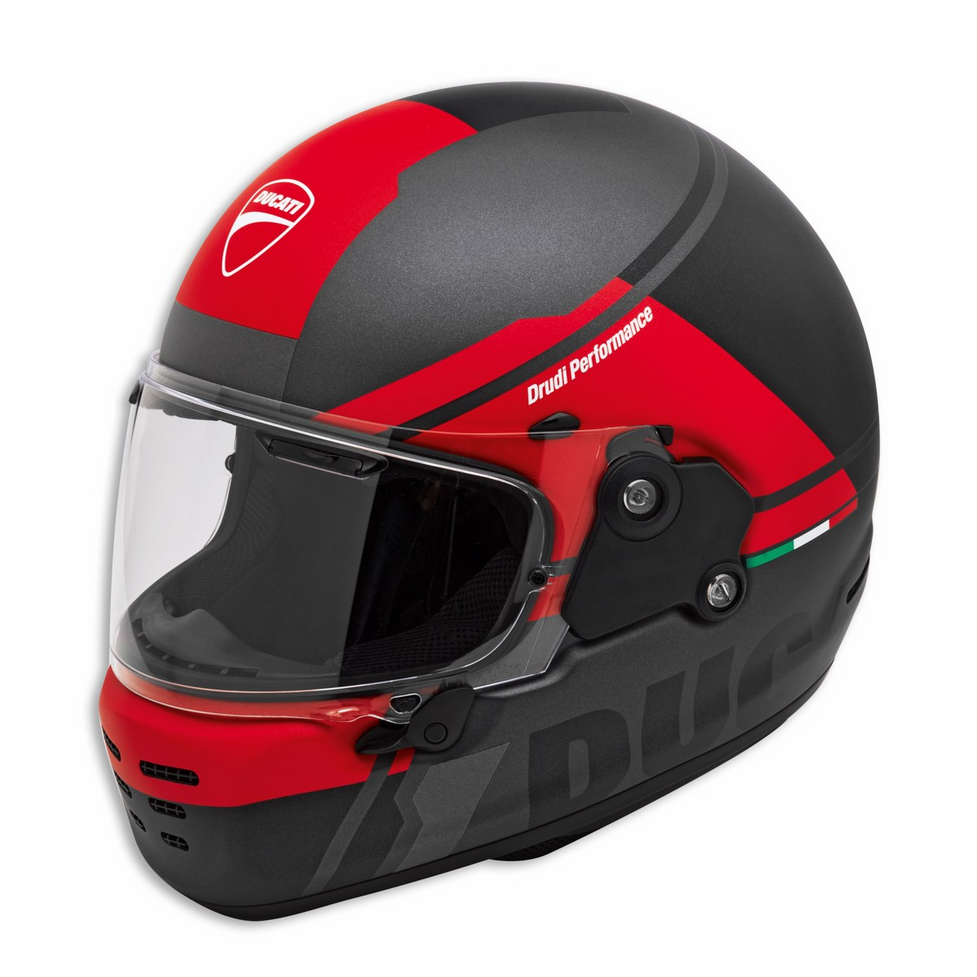 Ducati Arai Concept Xe D-Rider V2 Integral Helmet Black Red