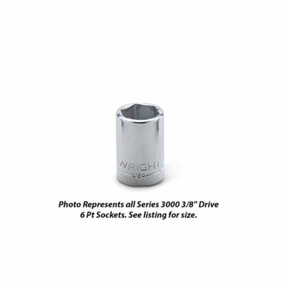 Wright Tool 3022 11/16'' - 3/8'' Dr. 6 Pt. Std. Socket