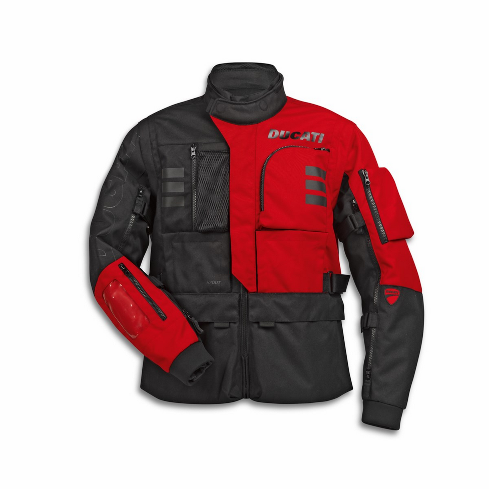 ぼ*と様 SPIDI DUCATI ジャケット XXL 黒/赤 Ducati Spidi Tour C4 Textile Jacket Red Black New | eBay