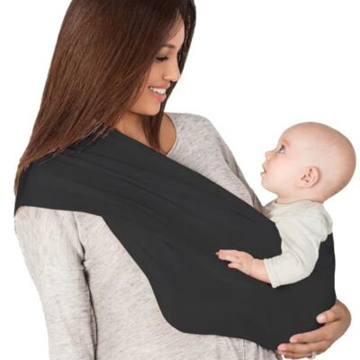 New Native Baby Carrier Size XS Black Organic Cotton Versatile C11-4