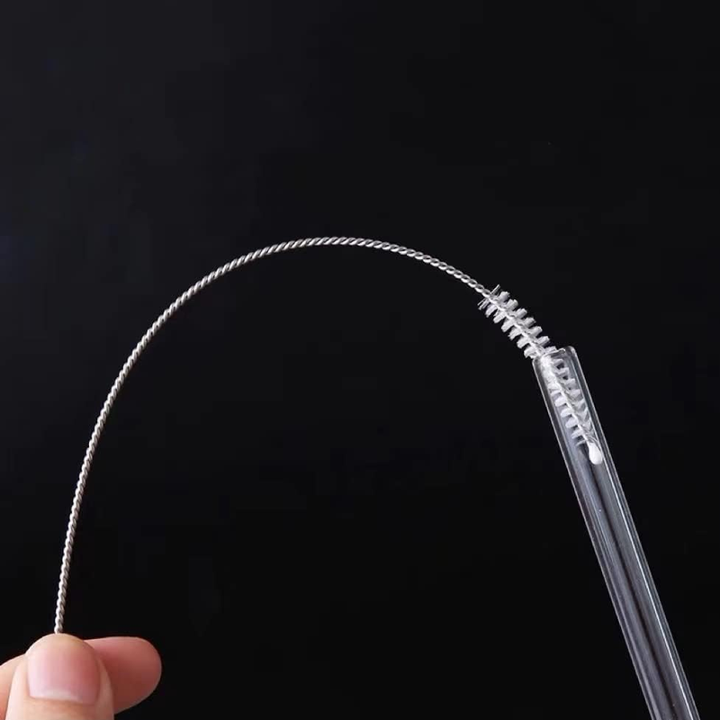 Straw Cleaner Brush Extend 12 inch, Wide 4 8 10 12 16mm diam Drink Straw Cleaner