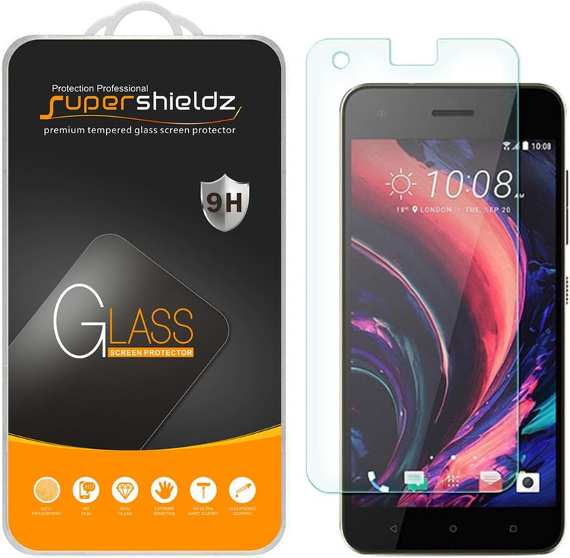 (2 Pack)  Designed for HTC Desire 10 Pro Tempered Glass Scre