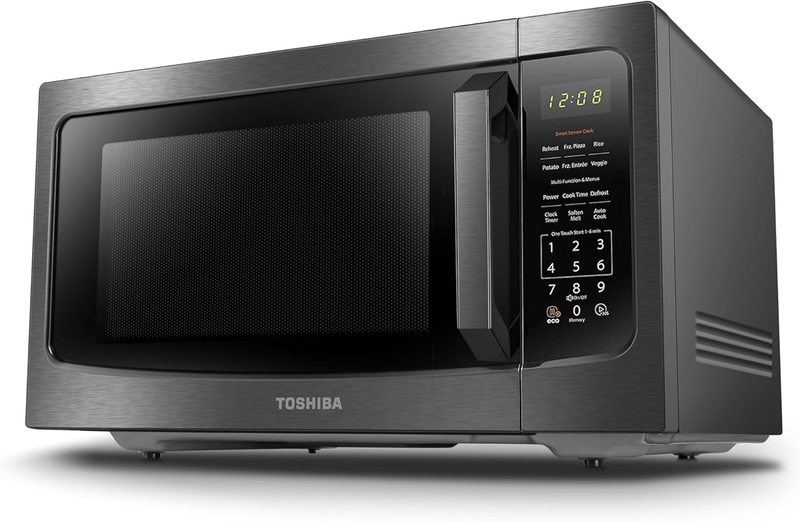 ML-EM45P(BS) Countertop Microwave Oven with Smart Sensor and Position Memory Turntable, Function, 1.6 Cu.Ft 13.6