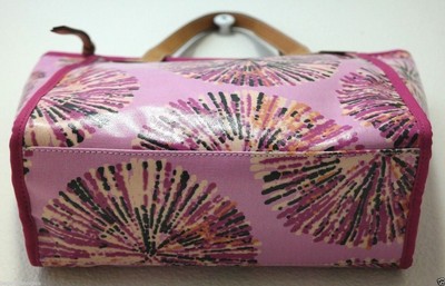 Fossil Key-Per Shopper Pink Multi Tote Bag Shoulder Shopper Bag new