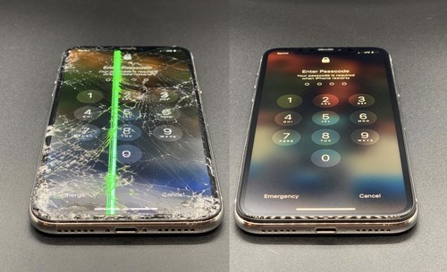 Apple iPhone 11 Pro Cracked Glass Broken LCD Screen Repair
