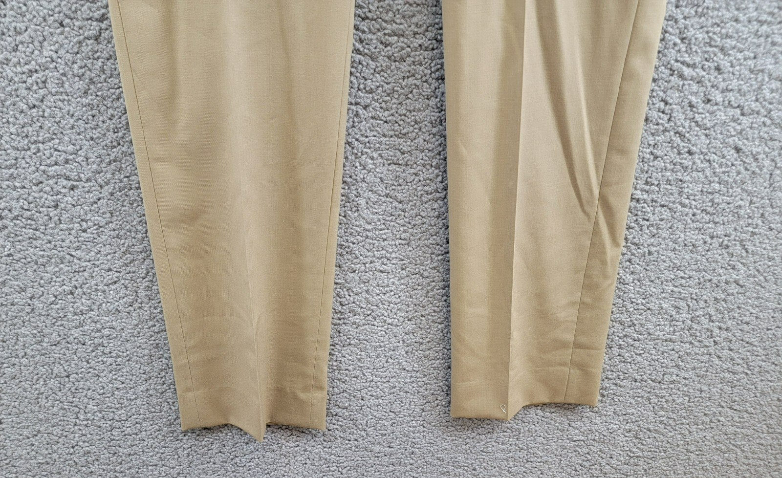 Michael Kors Wool Blend Plain Dress Pants Boys' 18R Tan Zip Button Hook & Bar - Picture 4 of 16