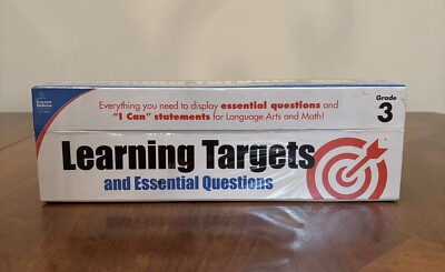 Carson Dellosa Learning Targets & Essential Questions Grade 3 New in Package
