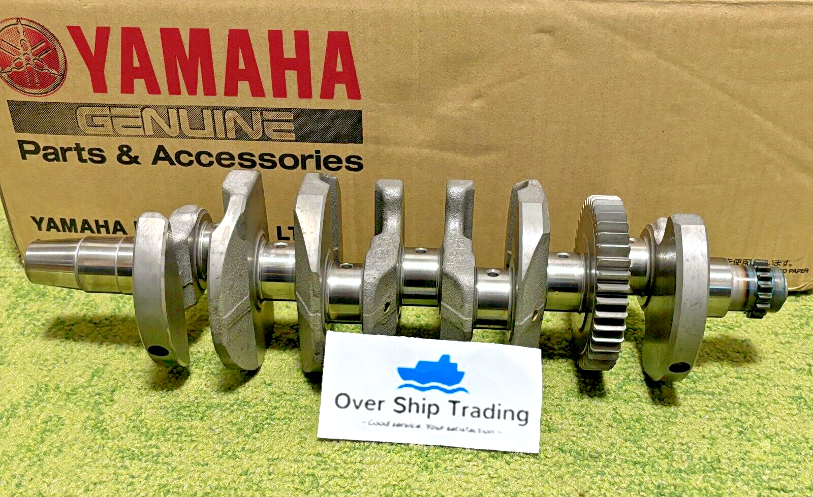 Yamaha Genuine YZF R6 2008-2020 Crankshaft 2C0-11411-00-00 Yamaha Genuine YZF R6 2008-2020 Crankshaft 2C0-11411-00-00