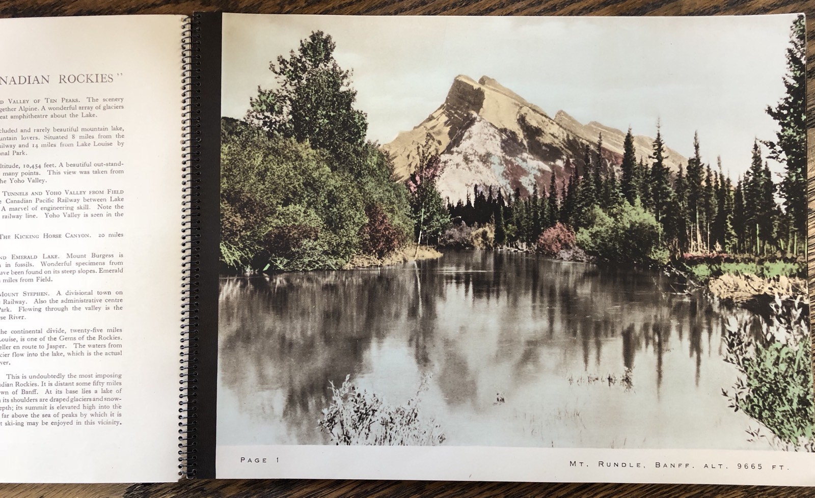 Art Deco Canadian Rockies Byron Harmon Trains Banff Lake Louise