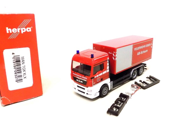 Herpa  093279 Man Tgx Xlx Abrollcontainer-Lkw 
