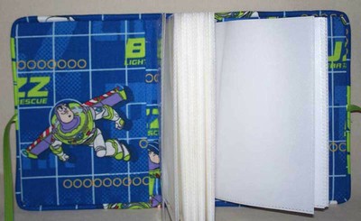 Buzz Lightyear Toy Story Handcrafted Handmade Photo Album Holds 80 4