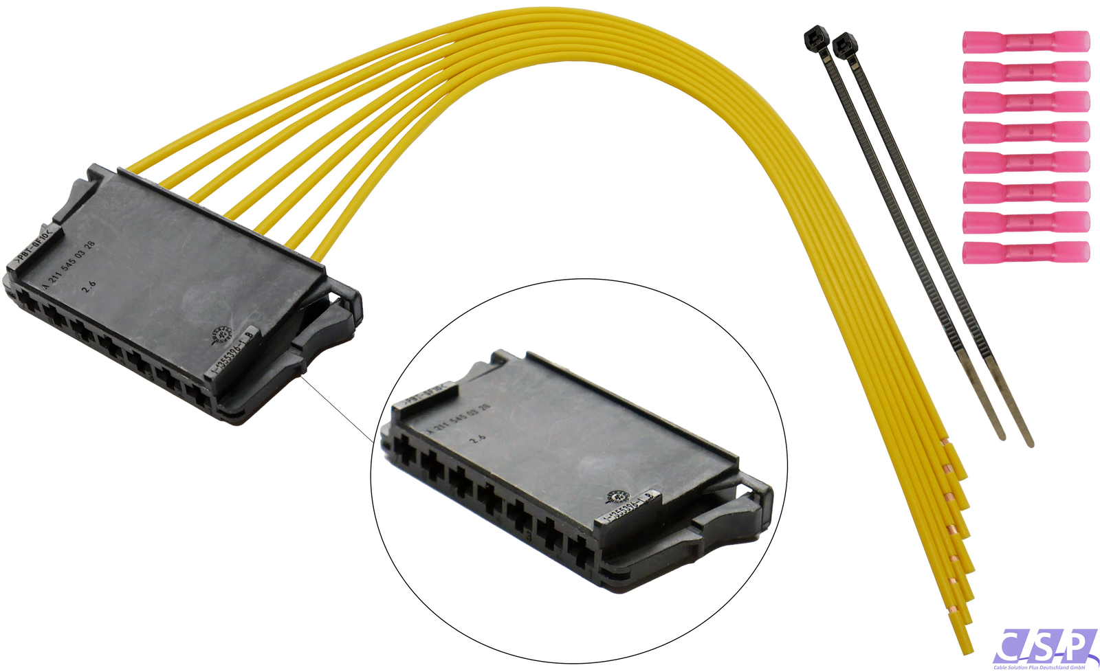 Stecker Rückleuchte Heckleuchte Kabel wie A2115450328 Mercedes W203 W204 W211