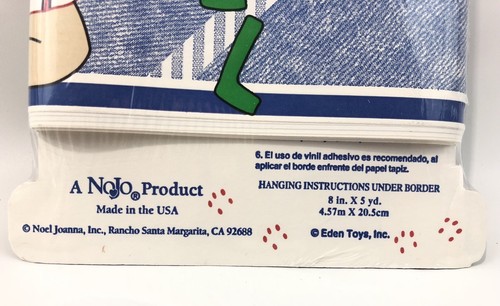 Vintage Paddington Bear plays Ball Wallpaper Border NEW  3 Packs  Of 5 YDs