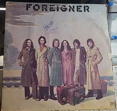 Vinyl LP: 1977 Foreigner 4 (Self Titled) Atlantic SD 19109 watch video to hear