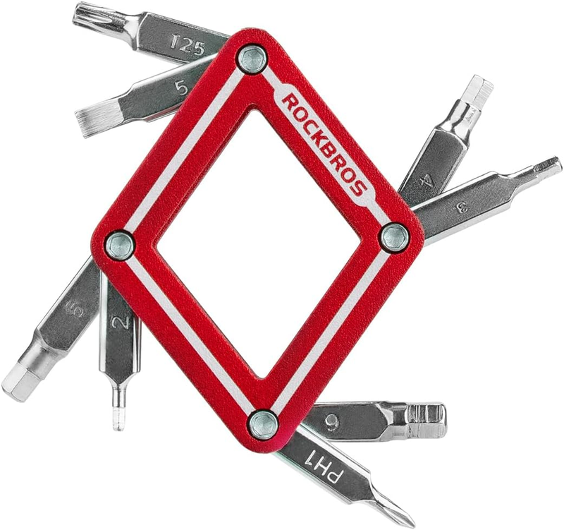 Bike Repair Tool Kit, 8 in 1 Bicycle Multi-Tool Bike Chain T