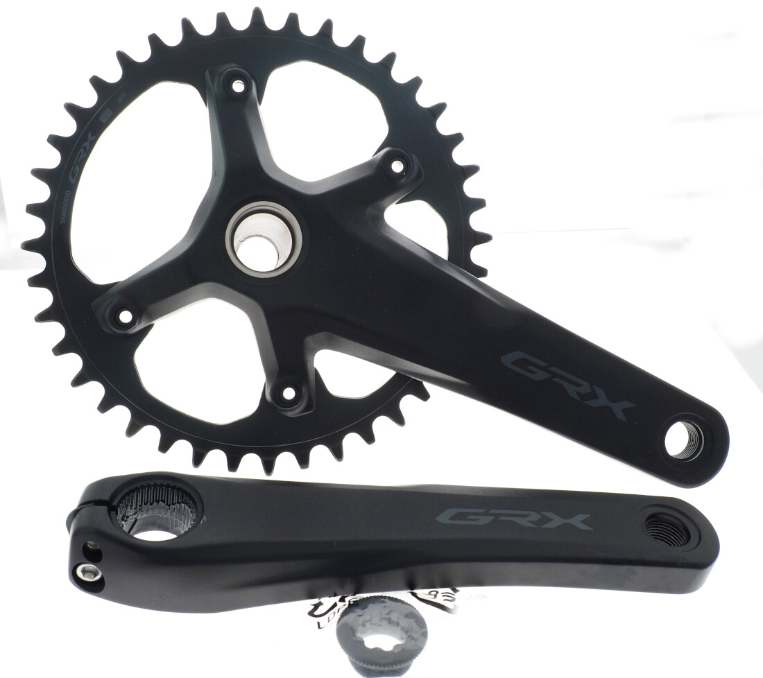 Shimano GRX FC-RX610-1 1x12 Speed CrankSet 165mm w/Chainring