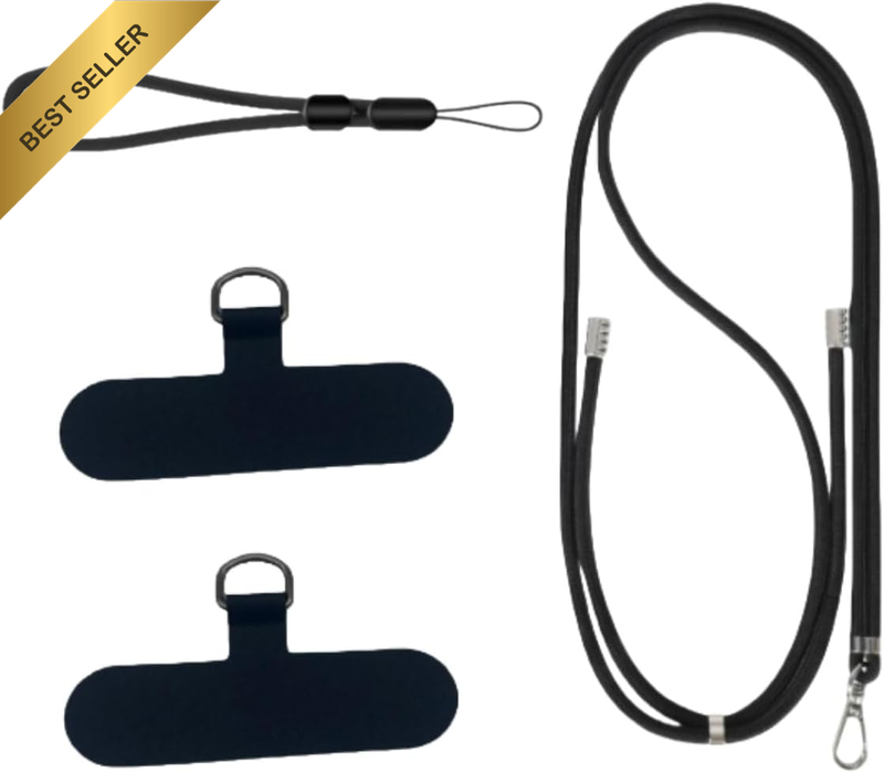 Cell Phone Lanyard, Black