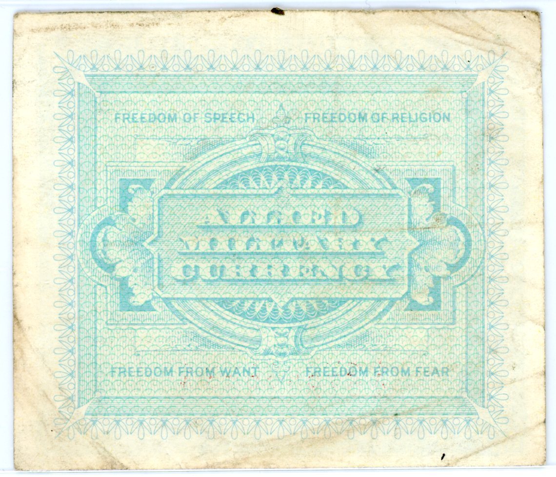 Italy Allied Military Currency 3 Notes M11a with f, M10a with f, M10b without f