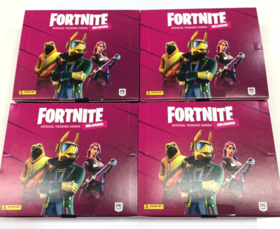 Panini 2020 Fortnite Reloaded Trading Card Factory Booster Box (18) x4-Europe Ed